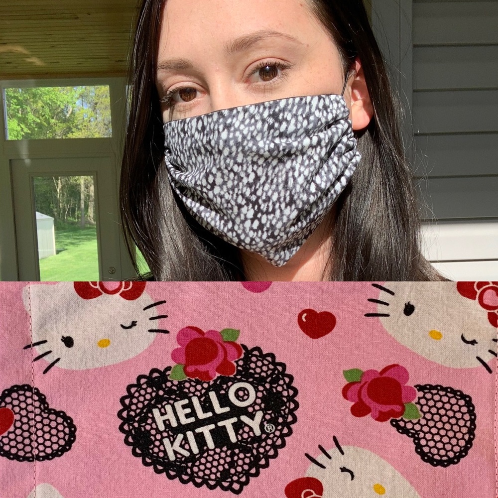 2 Pack Hello Kitty Adult Face Mask